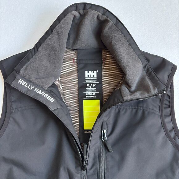 Helly Hansen Men's Crew Sailing Vest 2.0 Size S Black Water Wind Resistant EUC - Picture 4 of 9